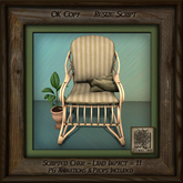 Tropics Blonde Patio Chair Right Bi
