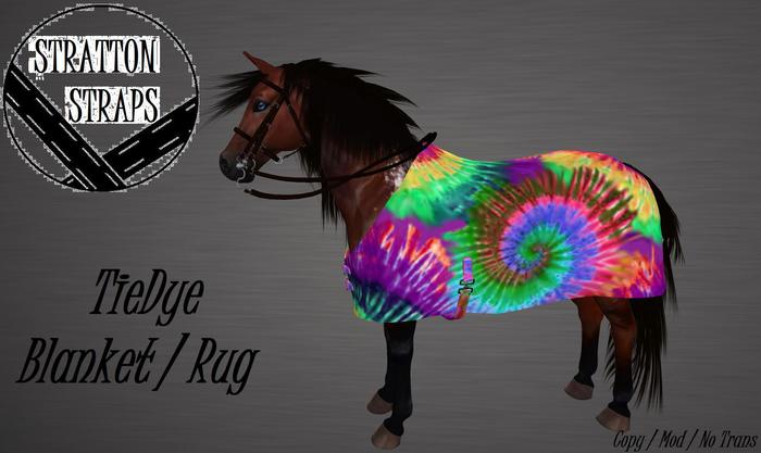 [STST] Horse Blanket/Rug TieDye (BOXED)