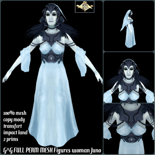 G^G FULL PERM MESH Figures woman Juno