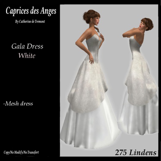 *CdT*  Gala dress Snow