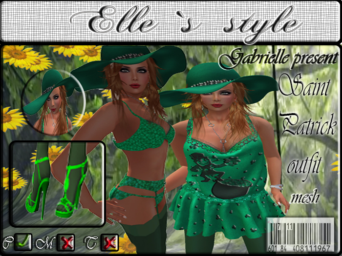 Elle`s style- Saint Patrick  outfit