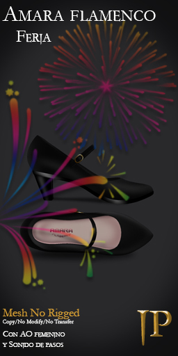 ! Amara Flamenco Feria Negro