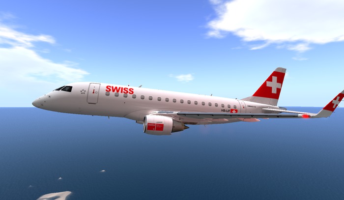 Paint Swiss EMBRAER-170