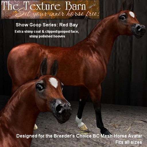 BC - Show Goop Series: Showy Red Bay Texture Pack