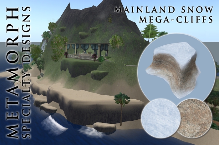 Metamorph Mega-Cliff - Mainland Snow 25x25