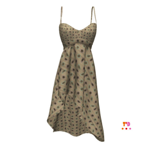 TD Spring Dress Natural (Pack)