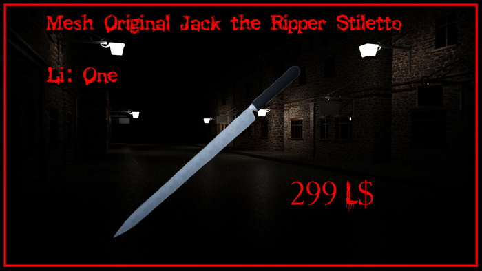 "M" Mesh Inside "M" Mesh Original Jack the Ripper Stiletto