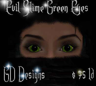 GD Evil Slime Green Eyes