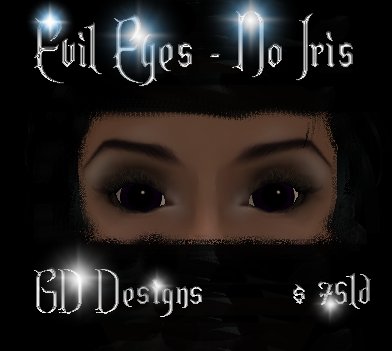 GD Evil Eyes no iris