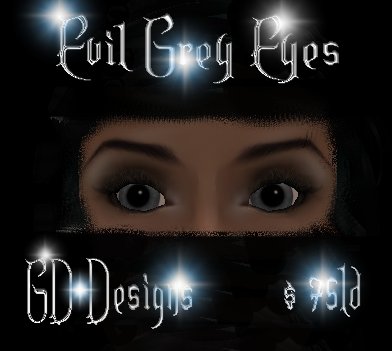 GD Evil Eyes grey