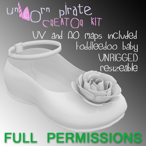 :UP: Rose Flats (Full Permissions Kit)