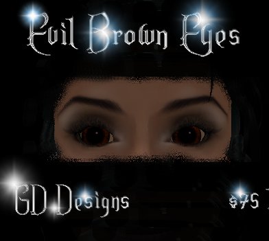 GD Evil Eyes brown
