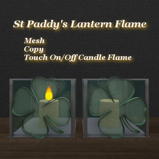 St Paddy's Lantern Flame