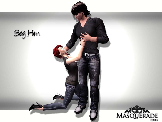 ~Masquerade~ Beg Him Pose