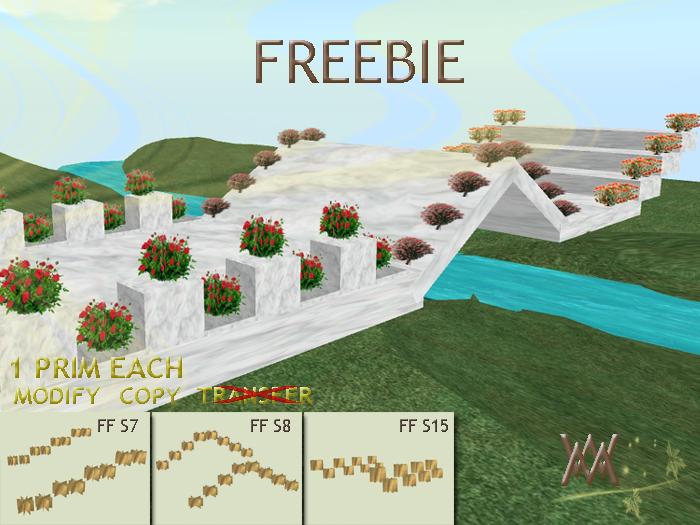 Plant Freebie - Preview. Fields for stairs and Bridges by Wild