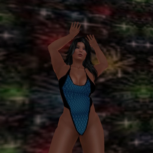 sapphire abstractia one piece