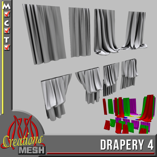 Drapery 4 FULL PERM MESH