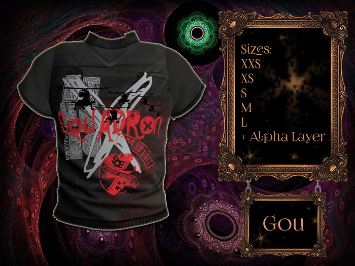 *Gou* Men's Squad Shirt Boxed