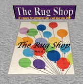 Children's 5x5 mesh, ballons 1, Nursery Rug