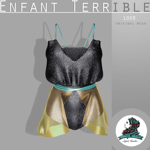 .Enfant Terrible. Romper Black