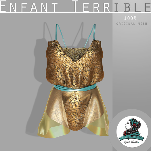 .Enfant Terrible. Romper Gold