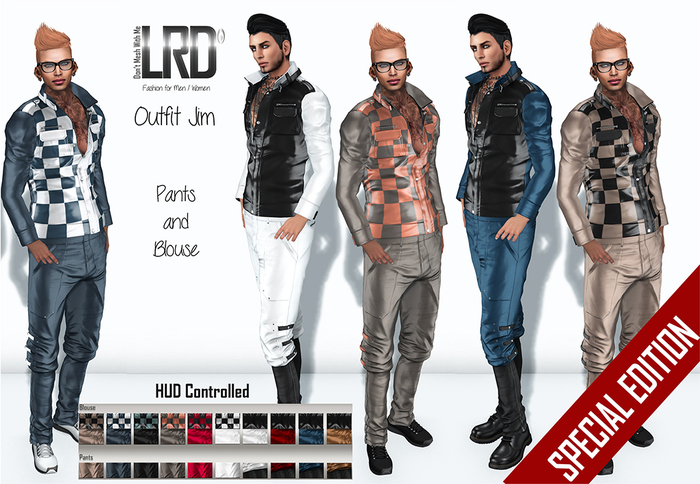 LRD Outfit Jim (Pants / Blouse) Special Edition