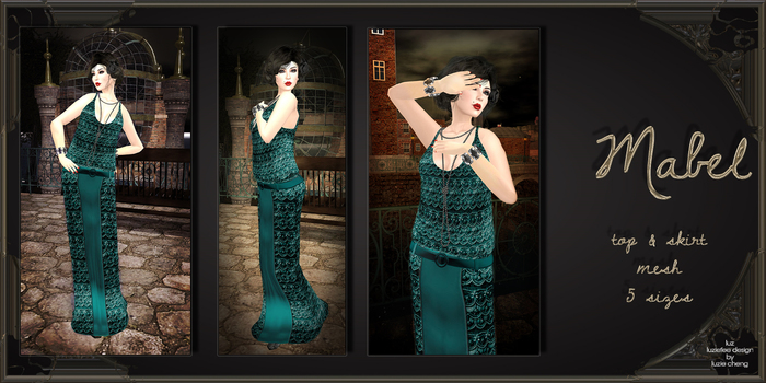 LUZ - Mabel teal - vendor