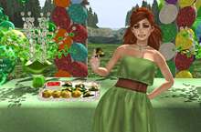 Aphrodite St Patricks "Bread & Cucumber Hats"