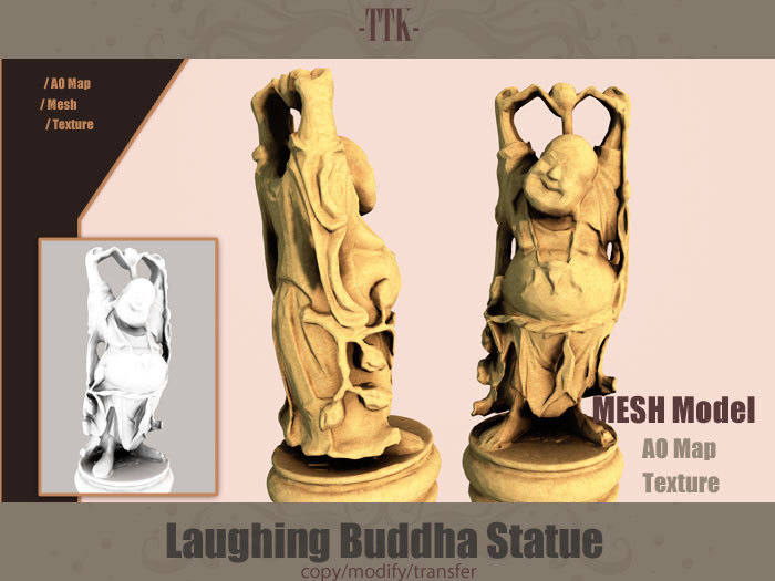 -TTK-Laughing Buddha Statue