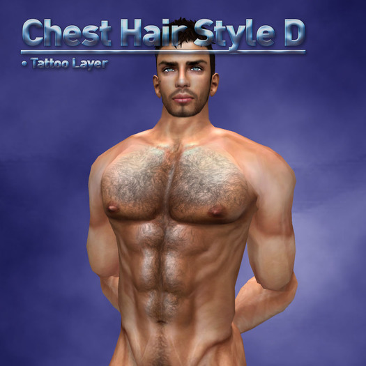 Roby'style Chest Hair Style D for TMP Avatars