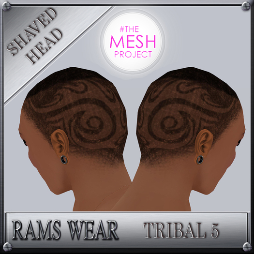 RWHB3-Rams Wear-Tribal 5#TMP applier