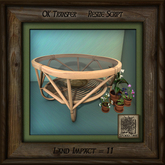 Tropics Blonde Patio Table Aj