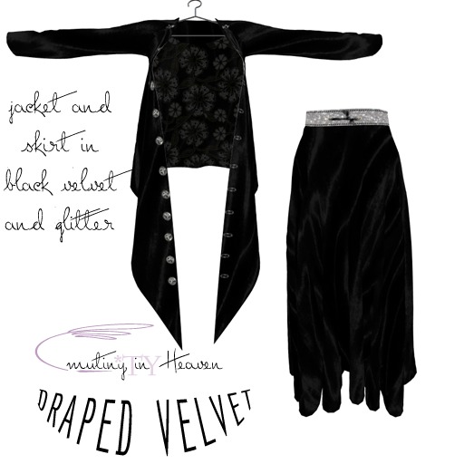 ::TY:: Draped Velvet outfit
