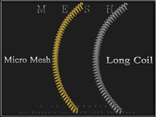 T-3D Creations [ Coil 002 ] Micro MESH - Full Perm -
