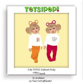 TOTSIPOP! Infant Clothing Furry Mouse set