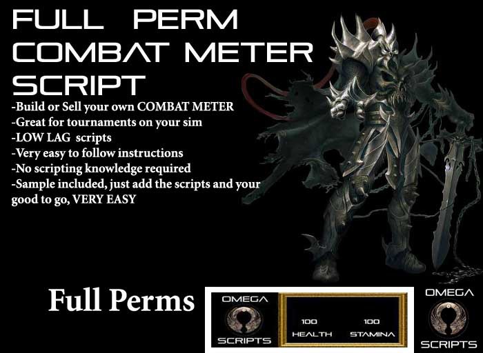 FULL PERM COMBAT METER SCRIPT box