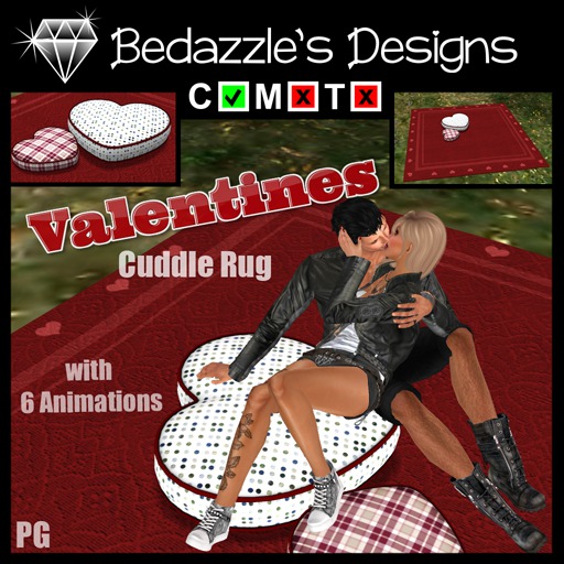 *BD* Valentines Cuddle Rug (Reduced)