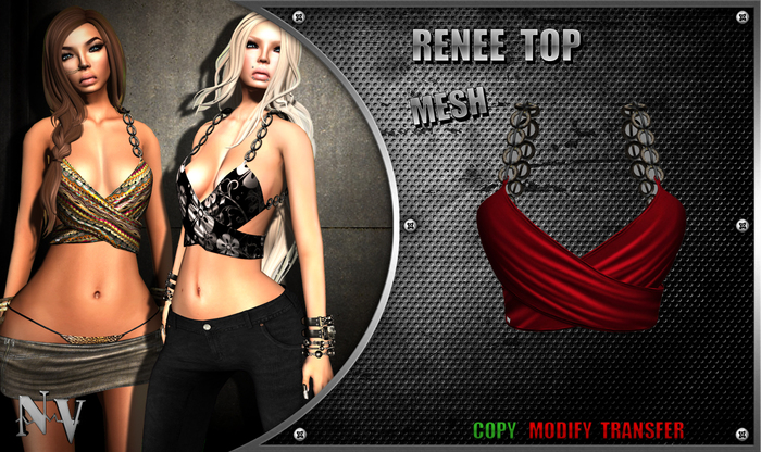 [NV] Renee Top-Red-