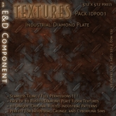 [IDP001] 10 Rusted Industrial Diamond Plate Textures Full Perm from E&D ENGINEERING