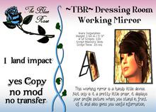 ~TBR~ Dressing Room Working Mirror Packaged