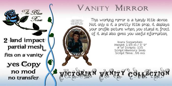 ~TBR~ Victorian Vanity Mirror Box