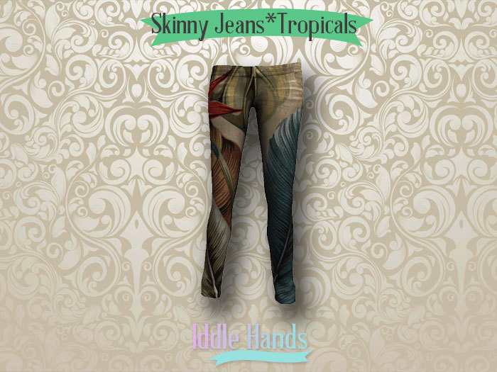 {Opening Promo} Skinny Jeans - Botanical