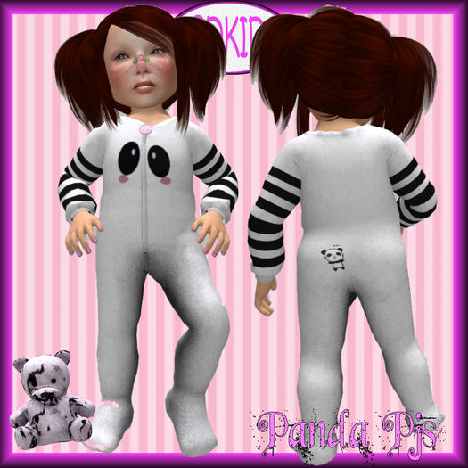 [GPDKIDS]Panda Pjs White