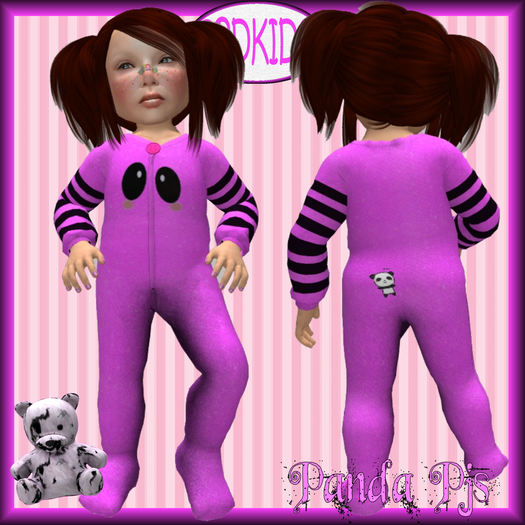 [GPDKIDS]Panda Pjs Pink