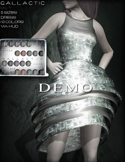 Gallactic:  Skyla Dress . DEMO
