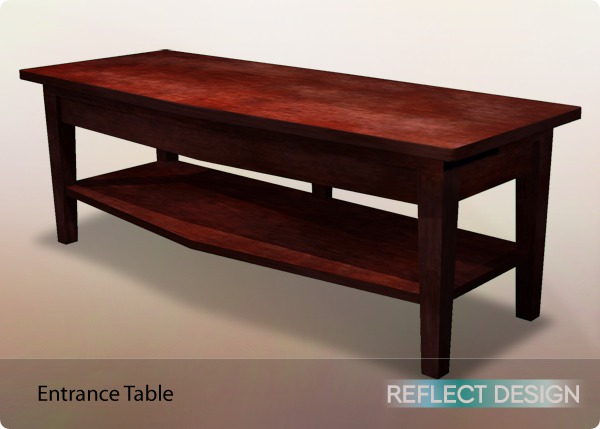 Reflect Design - Entrance Table - Demo