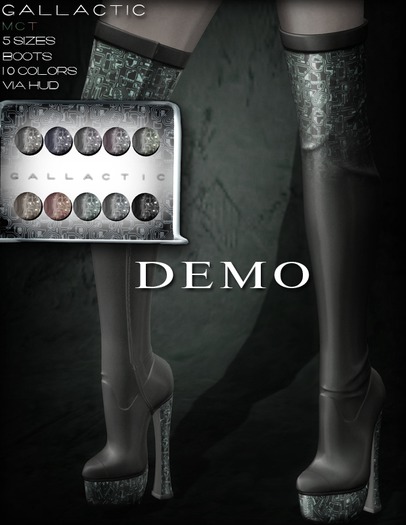 Gallactic:  Skyla Boots . DEMO