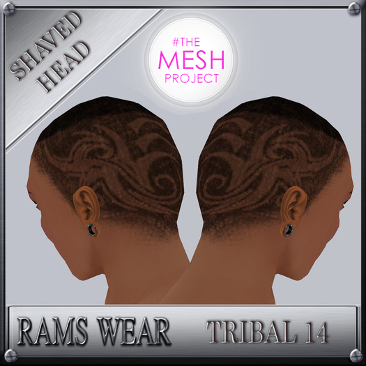 RWHB4-Rams Wear-Tribal 14#TMP applier