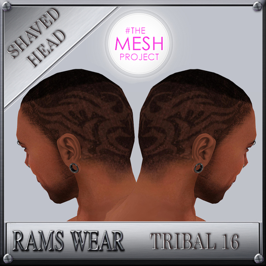RWHB1-Rams Wear-Tribal 16#TMP applier