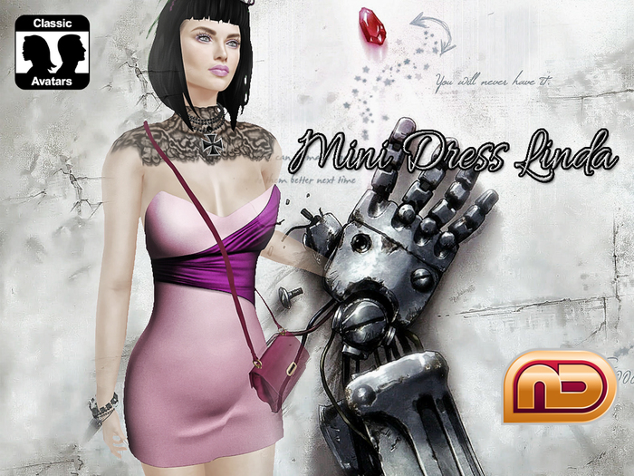 [NetLife Design] Mini Dress Linda DEMO